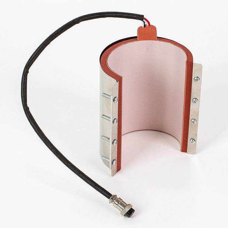 热转印烤杯机配件15oz登山壶烤杯垫保温杯加长杯垫电热片