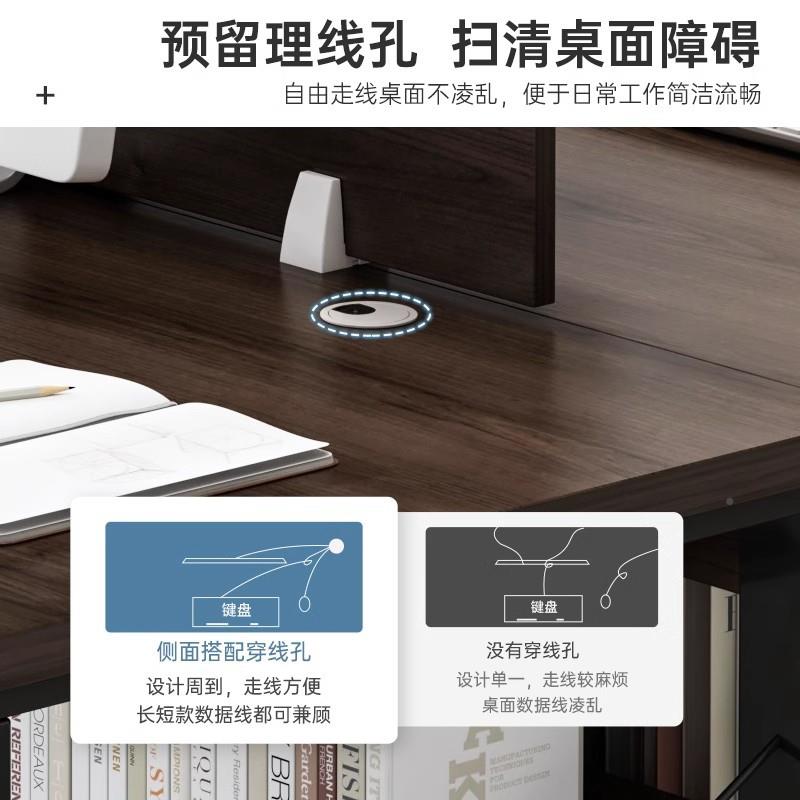 简办公桌员工位人DNZ0062约现代桌组椅合2四4位工作位办公室职员