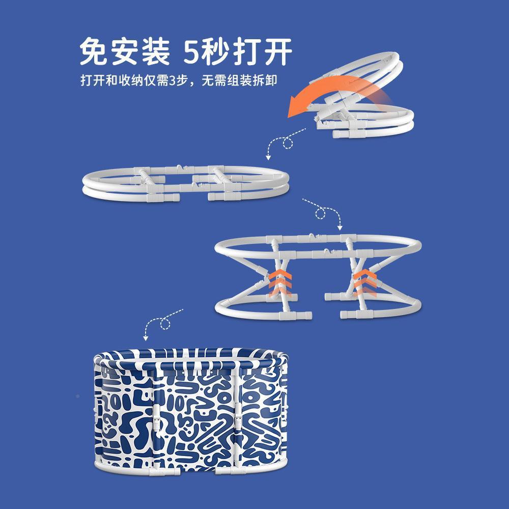 折免安装浴桶熏蒸大人拆泡澡做浴盆浸叠叠浴桶浴缸桶家居56731517