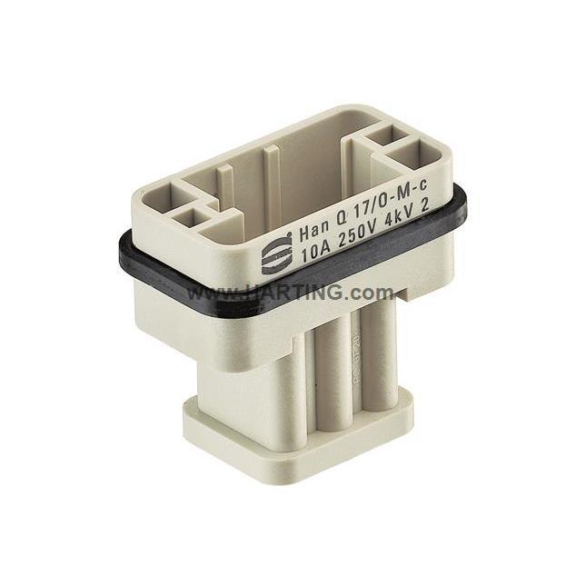 HARIN浩亭重载连接器航空插头091017VSOGT3001HanQ17/0-M2-c10A