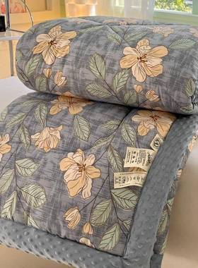 LCHA大类豆豆2025新款豆纤维夏单双人春秋被款被子儿童被芯可被机