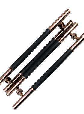 中式不钢K推拉门把锈玻璃门木门拉手电镀大门拉手TWRJ手V酒店把手