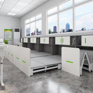 校一用午休折叠床柜体入柜式折叠床办公室可折叠WAY午睡床床隐形