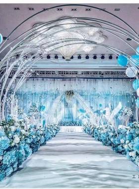 婚庆道专用VPC管具舞台背景造型管礼路引异形架子可婚弯F97MSTT5