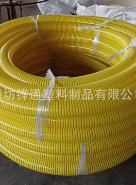 PABAVC塑筋管吸污排粪吸粮C通风PV螺寸旋波纹管2寸3寸4寸6塑料管
