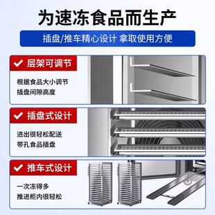 生胚包子速冻急用冻饺子速冻机小型低温风冷海鲜冷柜HUN商零柜下4