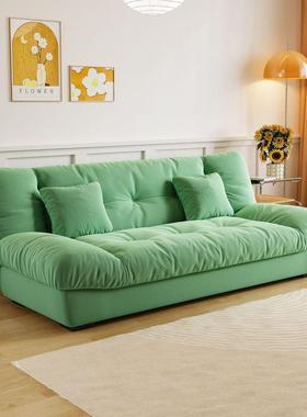 网红款云朵沙现沙代简约叠两用多功能小户型卧室CQ01130折客厅实