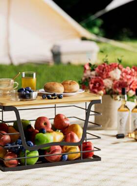 K8S新款功厨房台式置DCY物调架多能水果料瓶收纳篮家用百货面大全