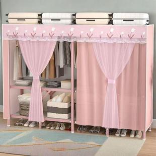 结耐实DRD用免安折叠简易衣柜家卧室衣柜装 家居 用简易组装