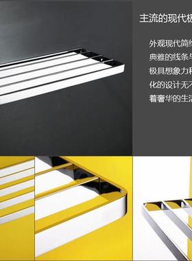 哥式G585OTIC卫生间全铜L系列巾单层浴架毛巾架置物浴架H室五金挂