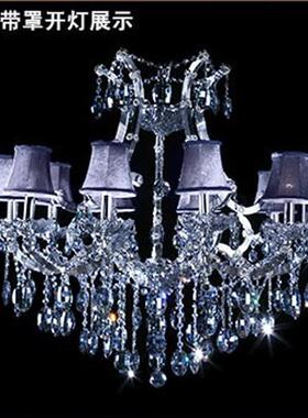 轻奢水PUG美晶客厅吊灯后现代简约灯厅灯具式别墅复式楼大气客灯