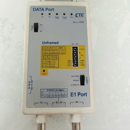 议价CTC G703/E1-U非成帧E1协议转换器，成色可维修