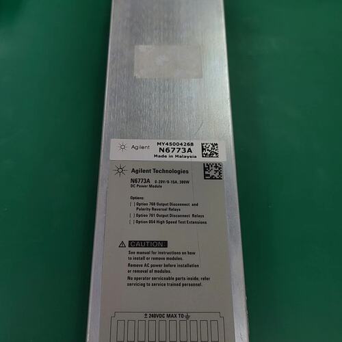 议价安捷伦N6773A直流电源模块，0-20V/0-15A，30可维修