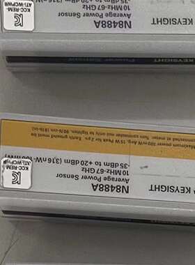 议价是德科技N8488A功率传感器，功率探头67GHz