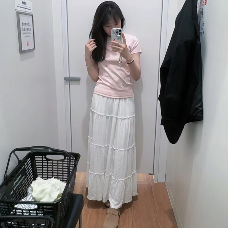 韩版粉色T恤2026夏季正肩短袖女简约风春秋内搭修身基础款上衣ins,女装/女士精品,T恤,淘宝优惠券,粉丝福利购,淘宝优惠卷