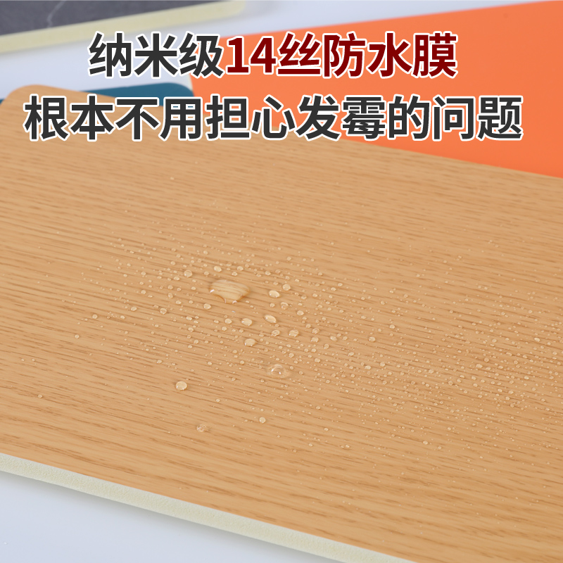 热销木饰面板免漆板竹木纤维仿岩集成护墙板实木背景墙KD板定制UV