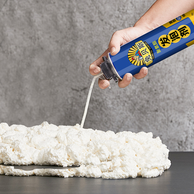 热销发泡胶聚氨酯防水密封发泡剂填缝剂泡沫胶膨胀填充剂门窗枪管