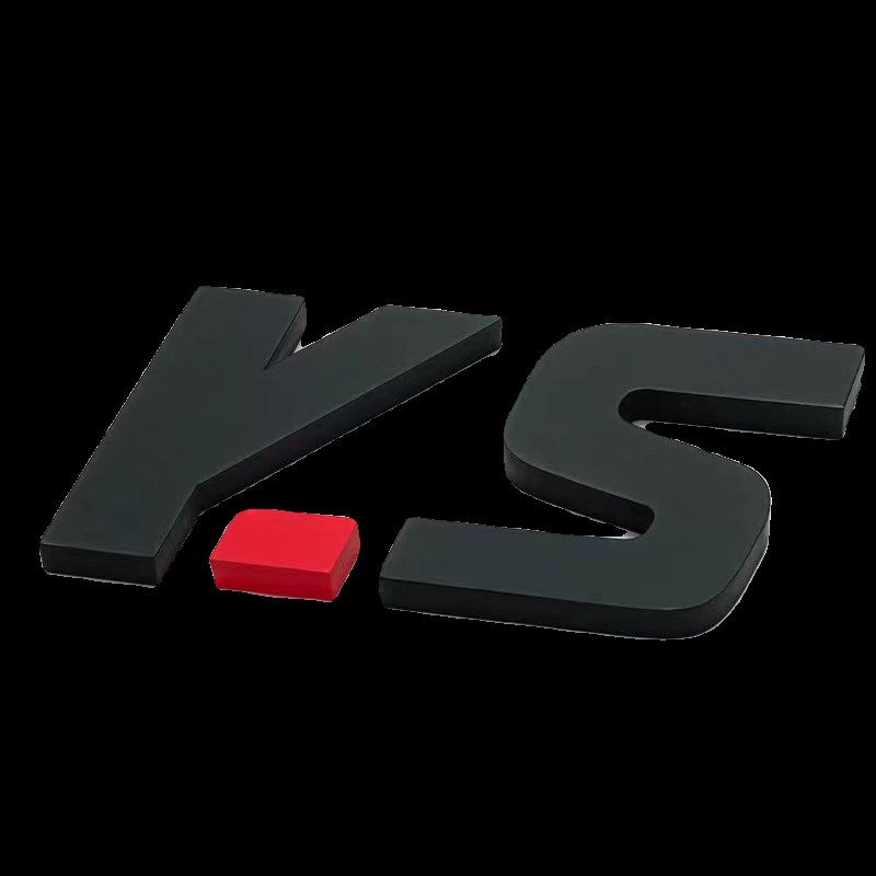 热销哑光烤漆字定制招牌背景墙log立体亚克力水晶字pvc门头广告牌
