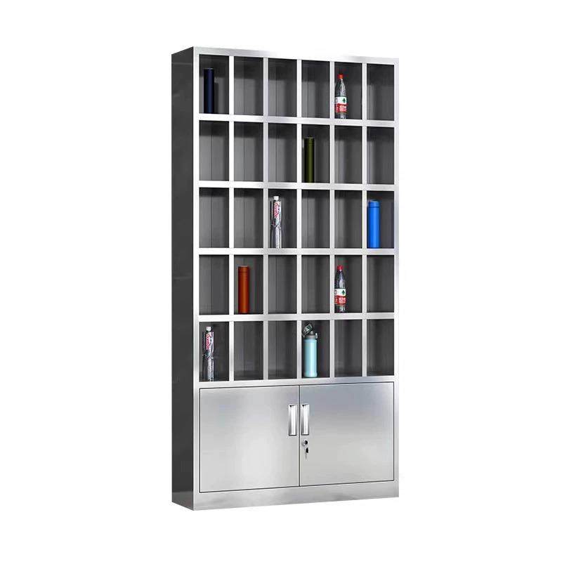 不锈钢水杯柜车间多格水杯存放柜工厂员工茶杯收纳柜茶水间水杯架,商业/办公家具,办公储物柜,淘宝优惠券,粉丝福利购,淘宝优惠卷