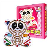 运笔迷宫磁性走珠画板玩教具男女儿童亲子益智2 6岁大熊猫热销