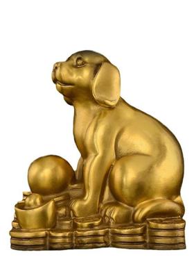 十二生肖铜像黄铜摆件珠宝生肖客厅桌面装饰品办公室摆饰大堂摆件