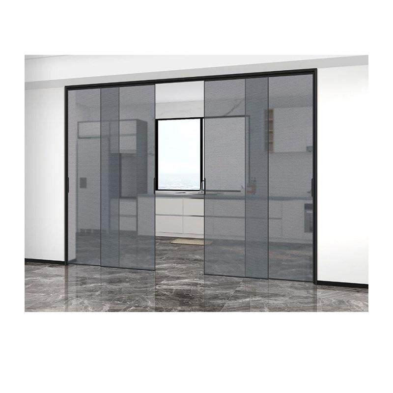 极简窄边推拉门断桥铝门窗工程钛镁合金门简约浴室厨房L型推拉门,全屋定制,阳台门,淘宝优惠券,粉丝福利购,淘宝优惠卷