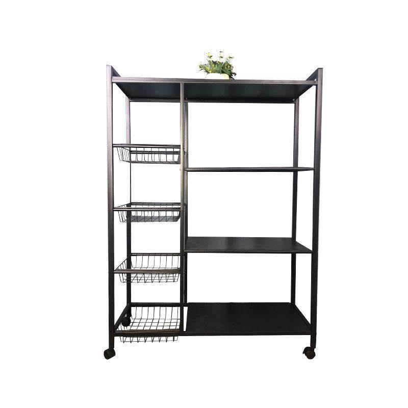 厨房落地置物架收纳架零食菜筐放杂物可移动架子家用储物加厚,厨房/烹饪用具,抹布架/厨房清洁收纳架,淘宝优惠券,粉丝福利购,淘宝优惠卷