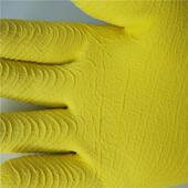 三玉508手套乳胶皱纹挂胶防滑耐磨作业劳保防护手套