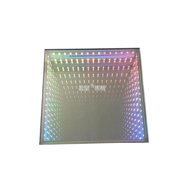 深渊镜背景墙KTV地板led霓虹镜面网红无限3D多层千层镜舞台地砖灯,家装灯饰光源,感应灯,淘宝优惠券,粉丝福利购,淘宝优惠卷