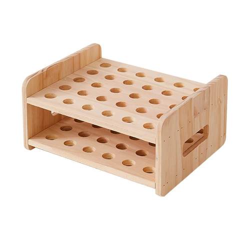 剪刀柜安全置物储物剪刀架简约手工美术剪收纳盒实木儿童收纳架