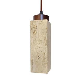 北欧黄洞石水磨石吊灯餐厅奶茶店咖啡馆吧台水泥LOFT公寓工业风格