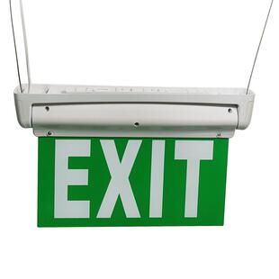 旋转指示牌常亮+应急3W3小时消防标志灯EXIT出口CE认证