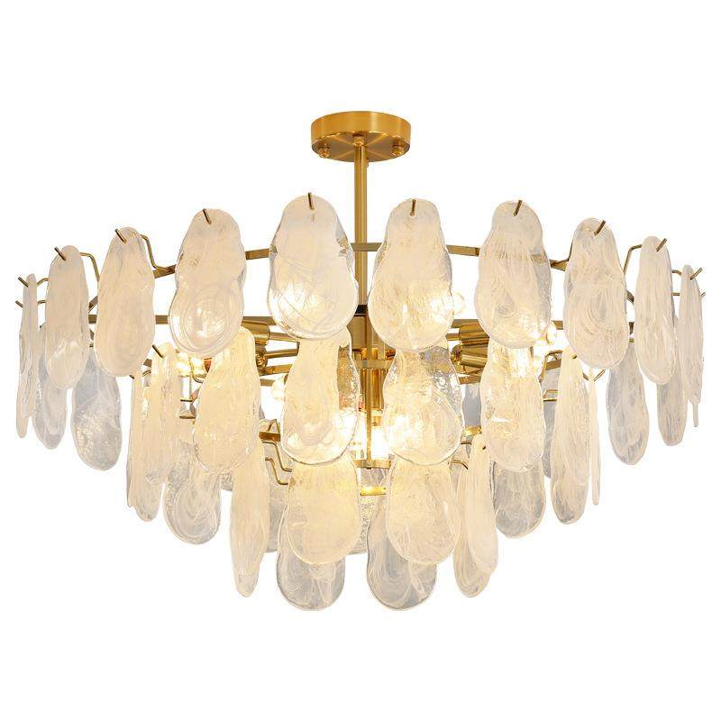 法式轻奢主卧室灯吊灯现代简约网红水晶创意温馨浪漫房间玻璃灯具,家装灯饰光源,智能吊灯,淘宝优惠券,粉丝福利购,淘宝优惠卷