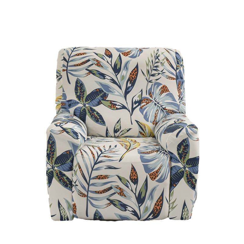 全包弹力印花牛奶丝芝华士单人沙发套罩厂家直销量大从优