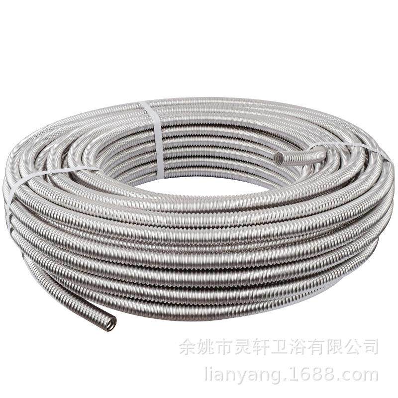 4分6分1寸1.2寸1.5寸316L不锈钢波纹管热水器冷热进水管金属软管,家装主材,花洒软管,淘宝优惠券,粉丝福利购,淘宝优惠卷