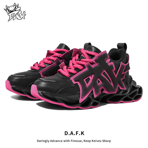 DAFK/刀锋大LOGO字母机甲老爹鞋
