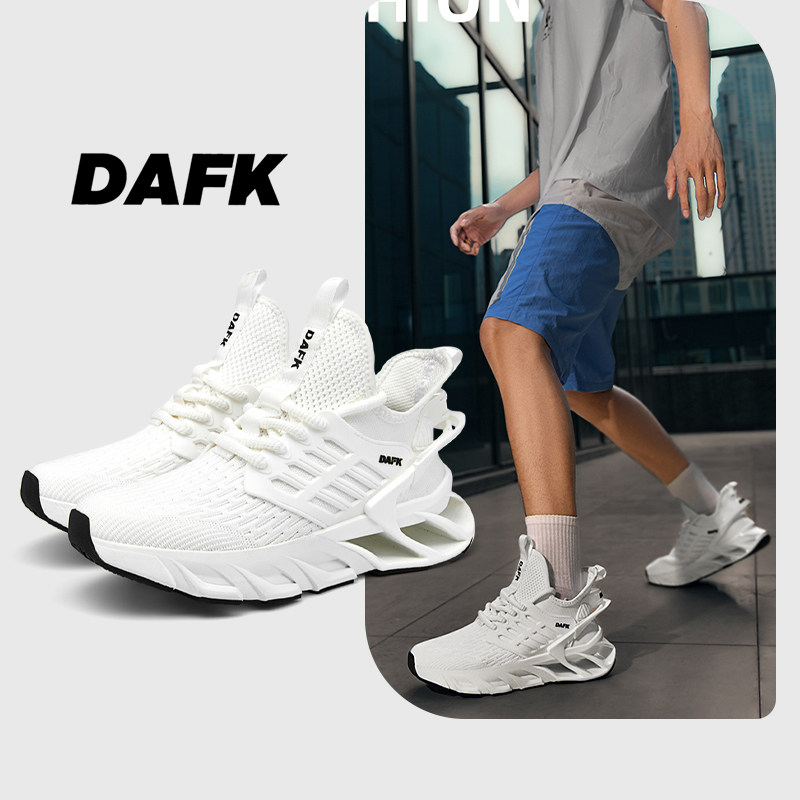 DAFK/刀锋男鞋舒适透气时尚包裹性支撑轻便高帮休闲训练跑步鞋男,流行男鞋,网面鞋,淘宝优惠券,粉丝福利购,淘宝优惠卷