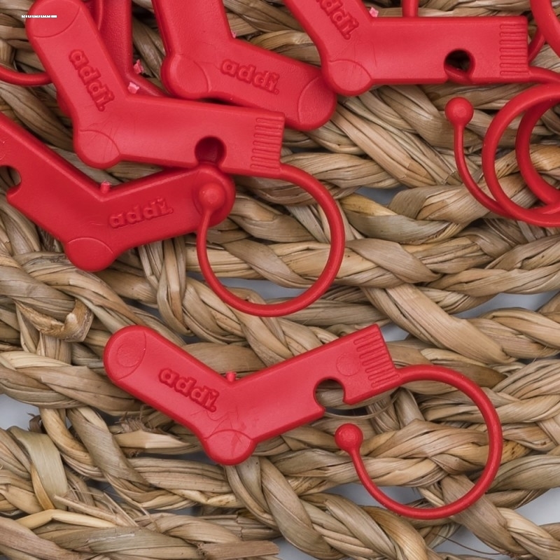 编织工具diy手工u型麻花针大眼塑料针毛衣缝合针记号扣别针绒线针