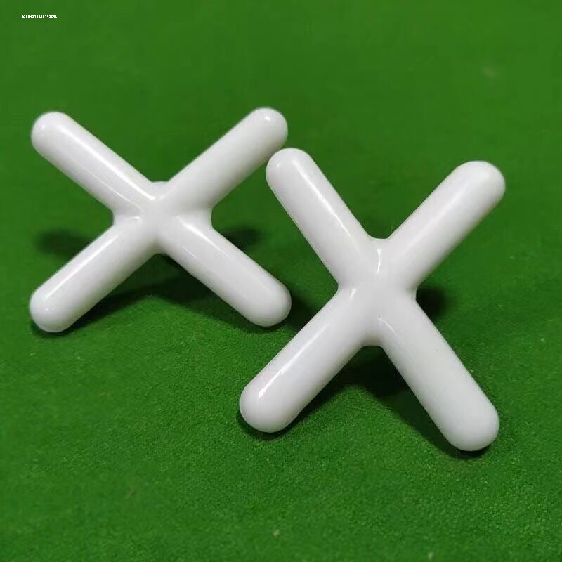 台球用品支架头配件 美式台球架杆头 斯诺克球杆塑料十字架图片