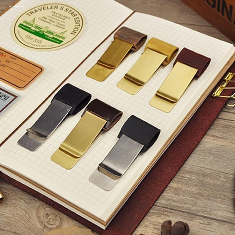 笔插 黄铜文具 TN黄铜笔夹 旅行者笔记本配件 票价