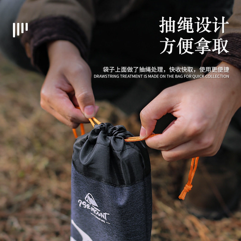 户外野营手提地钉收纳袋露营工具包地钉包营钉多功能收纳套装耐用