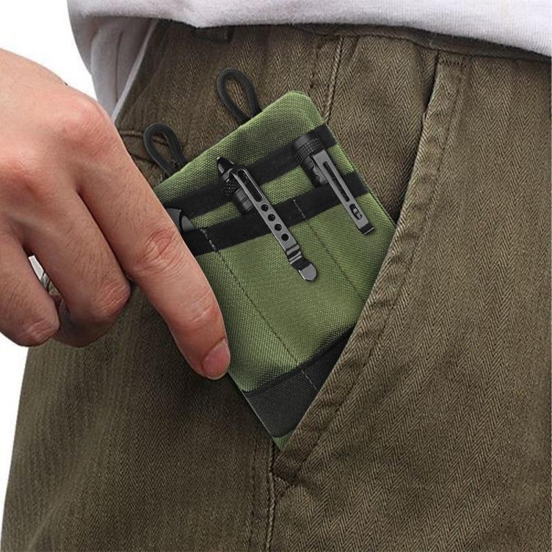 2025新款户外零钱包 EDC 小袋、口袋收纳盒、迷你工具袋