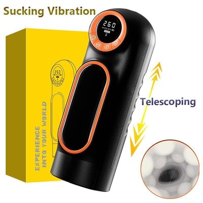 18+ Male Masturbator Automatic Telescopic Sucking Electrical