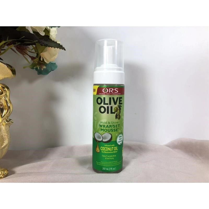 ORS OLIVE WRAP/SET MOUSSE coconut oil 橄榄油定型摩丝喷雾