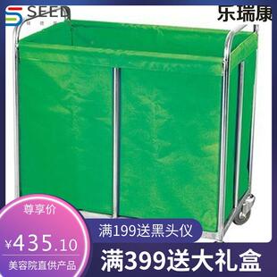 不锈钢护理车污物车酒店服务清理车回收车诊所护理收纳污衣被服车