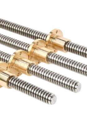 304不锈钢梯形丝杆 梯形螺杆 牙条T型螺杆TR8 T10 T12 T16 T20 40