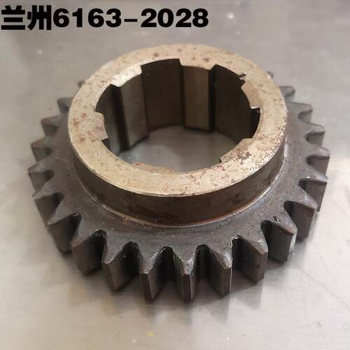兰州机床厂CW6163 车床配件2028 齿轮 齿数27 外径87 内6-45×12