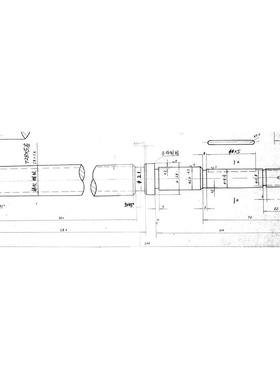 B690液压刨进刀丝杠  5*28的丝杠丝杆螺母L500