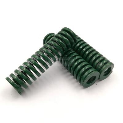 日标耐高温模具矩形扁线螺旋压缩弹簧绿色重负荷35*40-100mm65锰