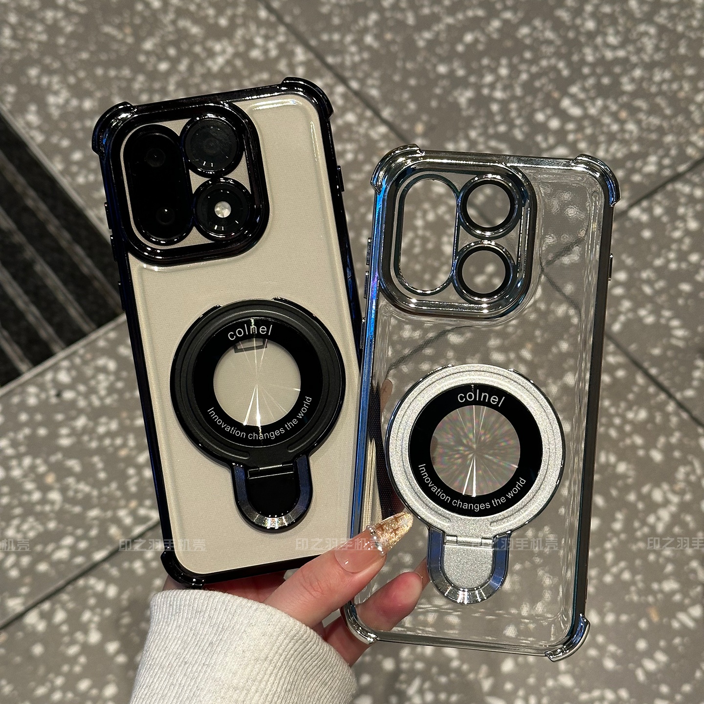 适用一加15磁吸支架气囊保护壳